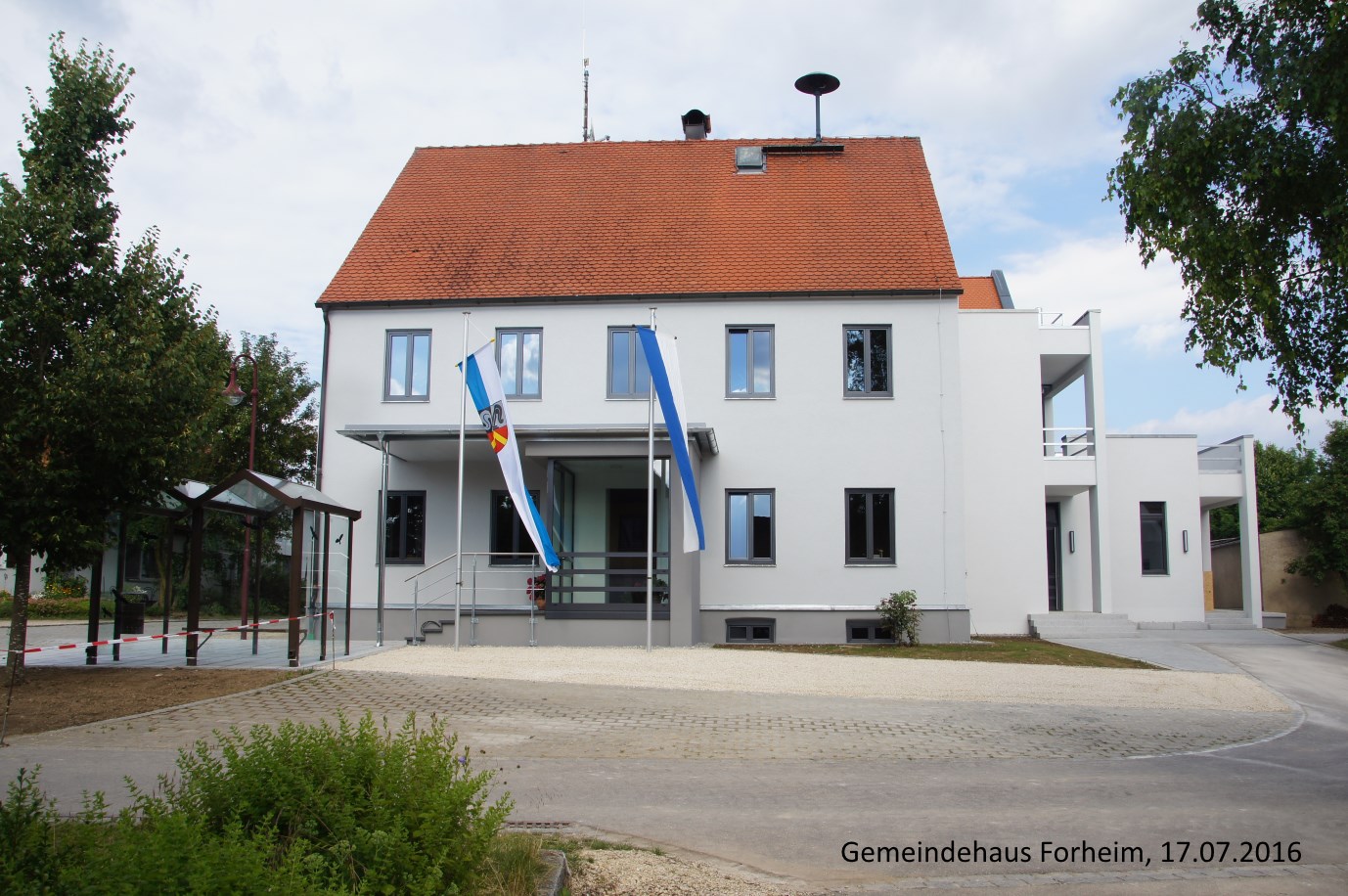 Das Gemeindehaus in Forheim